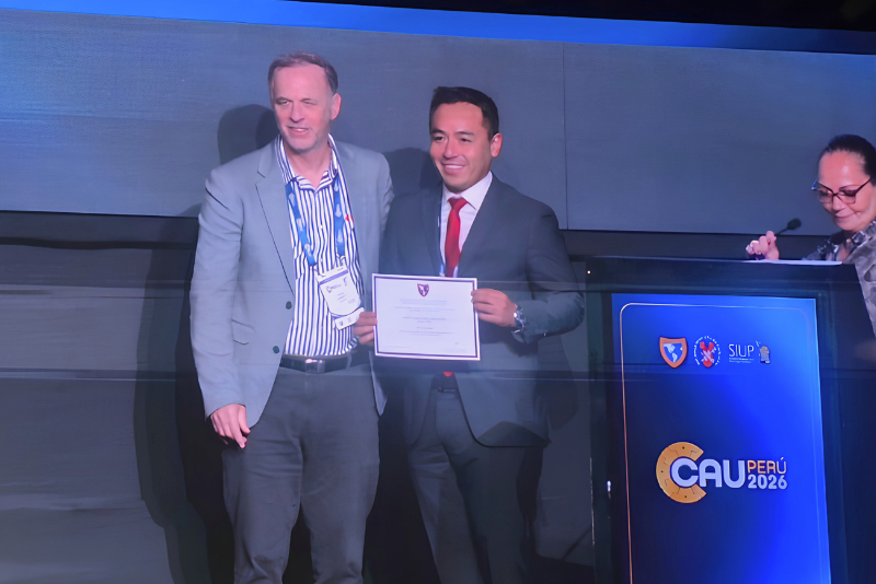 Andrés Kanashiro, Lliurament del Premi Rocha Brito de la CAU 2026